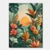SKU0260_01 Tropical Botanical Sunset Garden