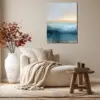SKU0261_03 Quiet Blue Horizon Abstract Seascape