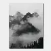 SKU0282_01 Cloud Wrapped Mountains in Black and White